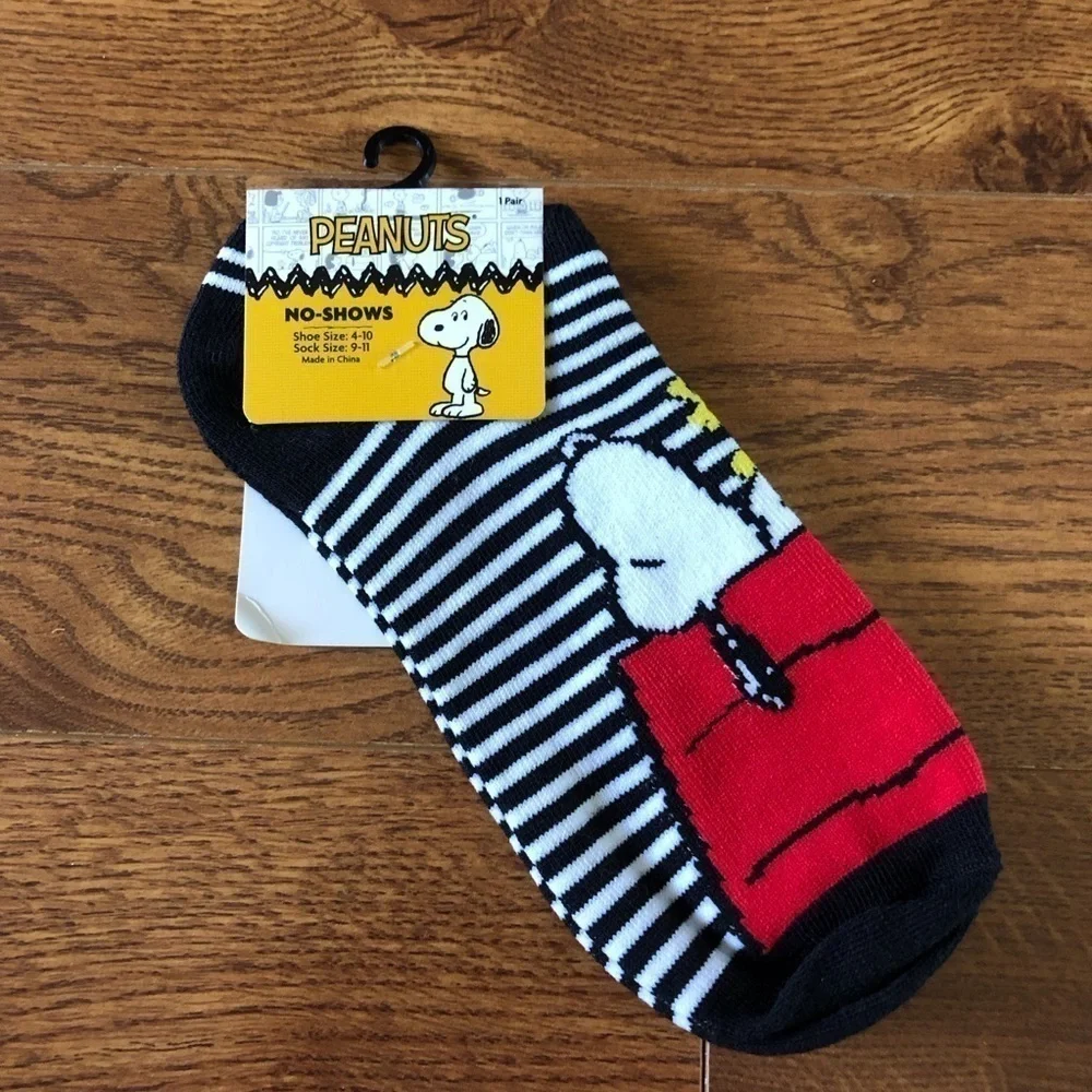 Peanuts: Snoppy & Woodstock No-shows socks
